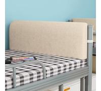 Cuscino Testata Letto Imbottito Cuscini Lombari Cuscino Di Supporto Per Lettura Singolo Matrimoniale Cuscino Per Schienale Letto In Ferro/Legno Cuscino Di Rialzo Testiera Multiuso(80x25x5cm,B-Khaki)