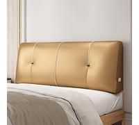 Cuscino testiera Imbottito King Size Cuscino a Cuneo per Posizionamento Schienale da Lettura Supporto Lombare Cuscino di riempimento per Parete per Divano Letto Panca Letto B No 70 8" 180Cm