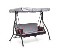 CUSCINO + TETTUCCIO PER DONDOLO 3 POSTI ZANZIBAR ANTRACITE ORIGINALE 6 2025