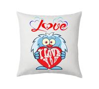 Cuscino Ti Amo I love You Bianco Rosso 40x40 cm PS 10749-2 Love
