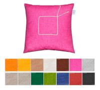 Cuscino Tinta Unita Decorativo Varie Misure con Cordoncino Divano Arredo Casa