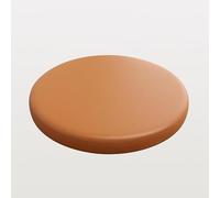 Cuscino Tondo per Sedia Memory Foam 35/40cm Cuscino Rotondo per Seduta Impermeabile Cerniera Antiscivolo cuscini Sedile Ecopelle Ufficio Cucina Giardino Spessore 4.5cm(Orange,40cm(4pcs))