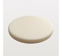Cuscino Tondo per Sedia Memory Foam 35/40cm Cuscino Rotondo per Seduta Impermeabile Cerniera Antiscivolo cuscini Sedile Ecopelle Ufficio Cucina Giardino Spessore 4.5cm(Dark Beige,45cm(1pc))