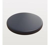 Cuscino Tondo per Sedia Memory Foam 35/40cm Cuscino Rotondo per Seduta Impermeabile Cerniera Antiscivolo cuscini Sedile Ecopelle Ufficio Cucina Giardino Spessore 4.5cm(Dark blue,40cm(1pc))