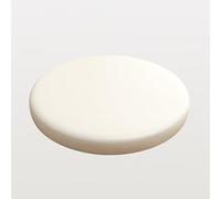 Cuscino Tondo per Sedia Memory Foam 35/40cm Cuscino Rotondo per Seduta Impermeabile Cerniera Antiscivolo cuscini Sedile Ecopelle Ufficio Cucina Giardino Spessore 4.5cm(Beige 1,50cm(2pcs))