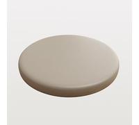 Cuscino Tondo per Sedia Memory Foam 35/40cm Cuscino Rotondo per Seduta Impermeabile Cerniera Antiscivolo cuscini Sedile Ecopelle Ufficio Cucina Giardino Spessore 4.5cm(Khaki,50cm(4pcs))