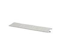 Cuscino Trapuntato Palissade Per Chaise Longue Grigio Cielo