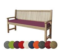 Cuscino Trapuntato Per Panca Da Giardino Chilly Pilley (100 X 50 X 5 Cm, Viola) Con Passanti