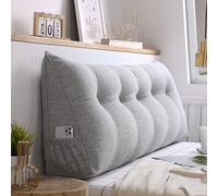 Cuscino triangolare per letto, grande cuscino a cuneo per lettura e relax, cuscino di supporto per testiera del divano, 180 x 50 x 20 cm, massimo comfort per casa e tempo libero