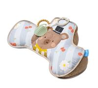 Cuscino Tummy Time Baby Orso - Cuscino per la veglia con 2 giocattoli rimovibili - Sviluppo motorio e muscoli del collo - Dalla nascita - 40 x 27 x 11 cm - 13715