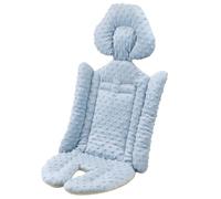 Cuscino universale per passeggino, reversibile, spesso, traspirante, morbido peluche, lavabile, inserto per seggiolino auto per passeggino, carrozzina, passeggino Maxi COSI