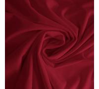 Cuscino Velluto Fiocco Tinta Unita 50x40 cm Divano Arredo Casa (15. Rosso india)