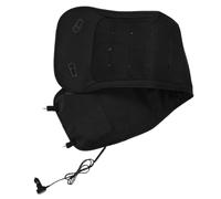 Cuscino Ventilato in Rete di Seta Ghiaccio 12v-24v per Auto | Doppia Alimentazione per Presa Auto, Base Antiscivolo, Installazione Rapida, Nero per Sedili Anteriori