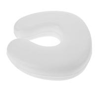 Cuscino Viso Massaggio in Memory Foam U Bianco per Tavoli | Supporto Traspirante, Riduce la Pressione del Volto, Comfort per Collo, per Clienti e Saloni