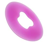 Cuscino Viso Massaggio U a Forma in Silicone Porpora per Spa | Saloni Estetici e Camera da Letto, Sensazione Fresca, Sostiene Volto, Aiuta la Respirazione, Resistente alla Pressione