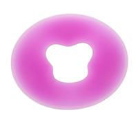 Cuscino Viso U a Foro Porpora in Silicone, per Massaggio | Spa e Salone di Bellezza, Protegge Viso, Migliora Respiro, Effetto Fresco, Resistente alla Pressione