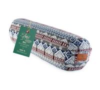 Cuscino yoga 68 cm cuscino per esercizi cotone gusci di grano saraceno biologico