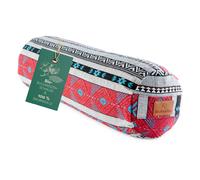 Cuscino yoga 68 cm cuscino per esercizi cotone gusci di grano saraceno biologico