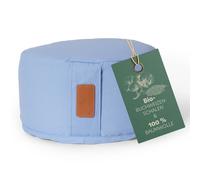 Cuscino yoga "Vishnu" con chiusura a cordoncino e ripieno di bucce di grano s...