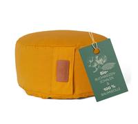 Cuscino yoga "Vishnu" con chiusura a cordoncino e ripieno di bucce di grano s...