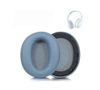 Cuscotti spugna per cuffie 2 pezzi, compatibile con Edifier W820nb, pelle proteica, blu, isolamento acustico, antiscivolo