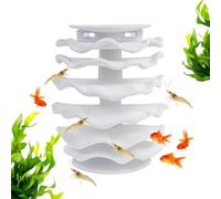 Cushangty Casa Betta Da Acquario, Multistrato con in Silicone, Grotta Irregolare per Gamberetti da Acquario, Ideale per Soggiorno, Studio, Camera da, Hotel, Appartamento, come Regalo di Inaugurazione