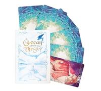 Cushangty Tarocchi - Mazzo di 78 Carte Gioco Guida Sviluppo 'Apprendimento - Mazzo di Carte Oracle,per Ritrovi con Compagni di amiglia Meditazione Lettura