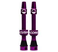 Cushcore Presta Tubeless Valves Rosa 55 mm Purple
