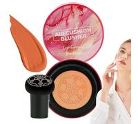 Cushion Blush, Makeup, Beauty Cosmetics, Long Lasting Highlighter for Wedding, Festive Holiday, Everyday Use, Perfect Contour and Blushed Combination for All Skin Types