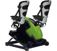 Cushion Ciclo di Esercizio Motorizzato portatile, riabilitazione Mini sotto la scrivania ellittica elettrica, mano piede pedale trainer anziani Bicicletta Exerciser adatto per casa letto sedia a rotel