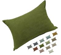 Cushion Covers 45 x 45 - Super Soft Decorative Textured Chenille Throw King Size Pillow Covers 50x70 65x65 50x80 Boho Pillowcases Modern Home Decor for Sofa Bedroom(R7,90x45)