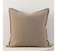 Cushion Covers 45 X - Super Soft Decorative Textured Chenille Throw King Size Pillow 50x70 65x65 60x80 Boho Pillowcases Modern Home Decor For Sofa Bedroom(Light brown,60 * 80cm (pillowcase))