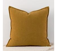 Cushion Covers 45 X - Super Soft Decorative Textured Chenille Throw King Size Pillow 50x70 65x65 60x80 Boho Pillowcases Modern Home Decor For Sofa Bedroom(Caramel,60 * 80cm (pillow))