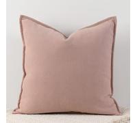 Cushion Covers 45 X - Super Soft Decorative Textured Chenille Throw King Size Pillow 50x70 65x65 60x80 Boho Pillowcases Modern Home Decor For Sofa Bedroom(Dusty pink,60 * 80cm (pillowcase))