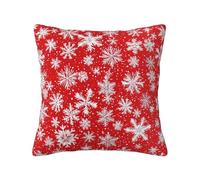 Cushion Covers 45Cm X 45Cm Neve Bianco Cuscini in Lino Cusciniper Divani,Tessuto Morbido Anallergico Antiacaro decorazioni camera da letto cuscini per divano,cuscini divano copricuscino