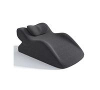 Cushions & Pillows 2Pcs Set Ergonomic Memory Foam Intimate Positioning Pillow for Couples with Mini Support Cushion Dark Grey