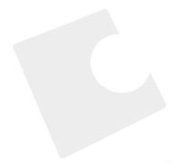 Cushteg Battipenna trasparente per chitarra acustica folk, 20 x 21 cm, piastra antigraffio per chitarra classica, realizzata con pellicola debole per una facile applicazione e rimozione