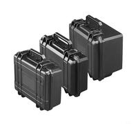 Cushteg Custodia impermeabile e indeformabile per campeggio con valutazione IP67, inserto in schiuma personalizzabile, materiale ABS, per attrezzi esterni, strumenti, accessori (WL609 #)