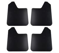 Cushteg Paraspruzzi anteriori e posteriori per auto, SUV, camion, set di paraspruzzi, in plastica PP+TPO, montaggio, confezione da 4 parafanghi neri