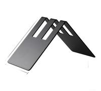 Cushteg Porta filtro da caffè in acciaio inox per carte coniche, supporto a forma di V di grande capacità per versare sopra il caffè, organizer da cucina pieghevole per uso domestico o bar (coppia