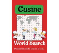 Cusine Word Search Puzzle Book: Food Word Searches with easy to read print about Culinary, Cusine, Food around the world and more | 6x9 inches | 110 ... - Gift for Vacations, Holiday and Free Time