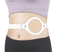 CUSMA Cintura per Ernia per Stomia Medica - Cintura di Supporto per Stomia - Cintura Regolabile per La Cura della Stomia per Colostomia (Senza Sacca per Stomia)