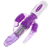CUSON Massaggiatore Portatile, Stîmólàtọre Succhia Clitòrīdè Vībràntè Lingua con 12 Vibrazione, 2 in 1 Vîbrãtóre Pěněó Ġ Mørbîdó, Víbrạtôri Séssùàli per Dọnně Coppịè Potente