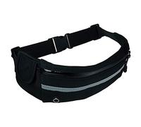 CUSROS Outdoor Sport Running Phone Storage Marsupio Marsupio Unisex Marsupio per Corsa, Escursionismo, Campeggio, Bicicletta Nero Taglia Unica