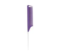 CUSROS Pettine Coda Di Ratto Separazione Separata Teasing Pettine Antistatico Per Parrucchiere Viola Taglia unica