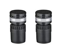 Cusstally 2X Microfono Capsule Microfoni a Bobina Mobile Cartuccia Nucleo Microfono Fili Dinamico Sostituire Riparazione per D-557