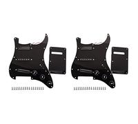 Cusstally 2X Nero A Doppia Rail Sss A 3 Spessori Caricati Chitarra Precablata