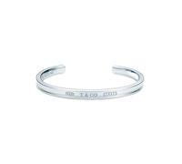 Cusstally Braccialetti Braccialetti Bracciale rigido in argento 925 Gioielli Coppia Fidanzamento Regalo commemorativo Argento Regalo di gioielli