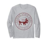 Custer State Park, South Dakota, Bison Vintage Pride Maglia a Manica