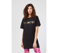 Custo Barcelona Black Cotton Women T-Shirt - S